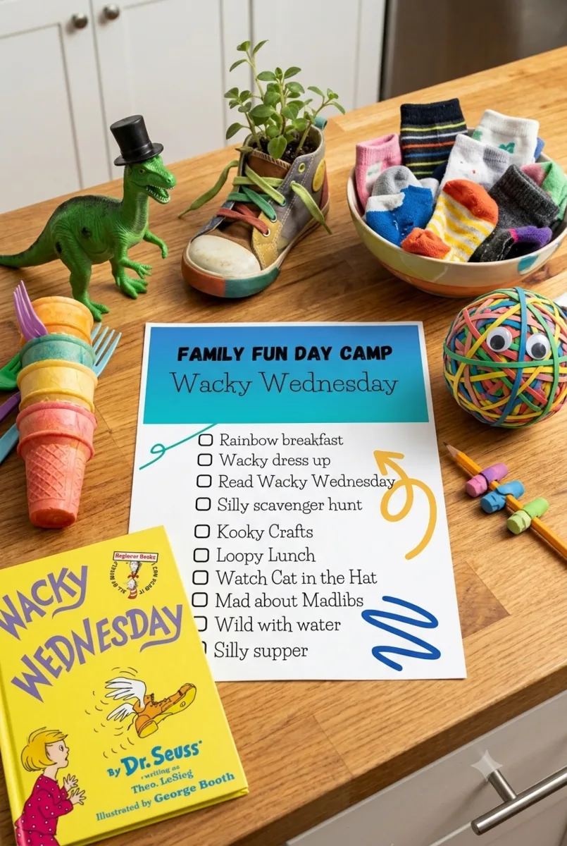 Family Fun Day Camp — Wacky Wednesday theme preview